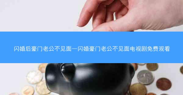 闪婚后豪门老公不见面—闪婚豪门老公不见面电视剧免费观看