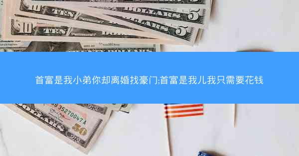 首富是我小弟你却离婚找豪门;首富是我儿我只需要花钱