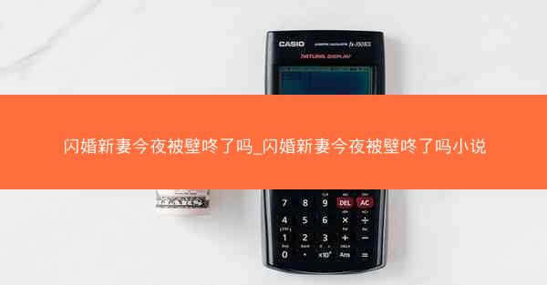闪婚新妻今夜被壁咚了吗_闪婚新妻今夜被壁咚了吗小说