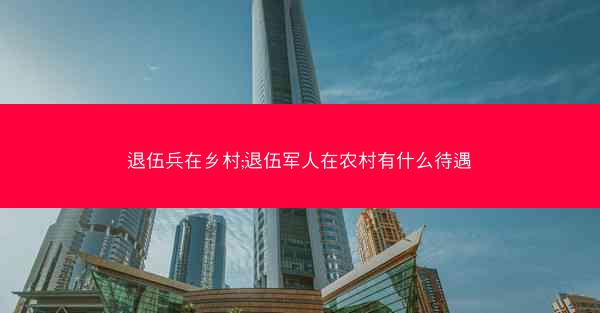 退伍兵在乡村;退伍军人在农村有什么待遇