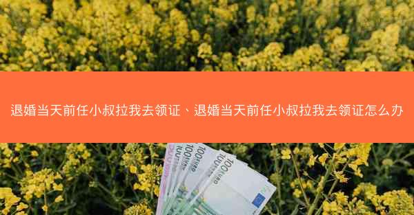 退婚当天前任小叔拉我去领证、退婚当天前任小叔拉我去领证怎么办