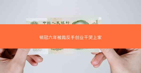 销冠六年被裁反手创业干哭上家