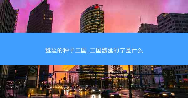 魏延的种子三国_三国魏延的字是什么