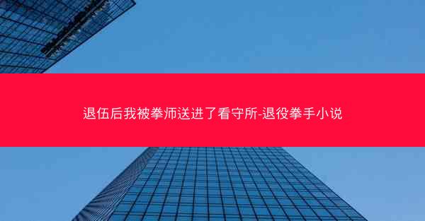 退伍后我被拳师送进了看守所-退役拳手小说