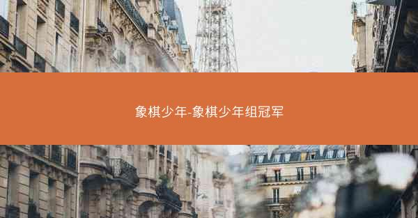 象棋少年-象棋少年组冠军