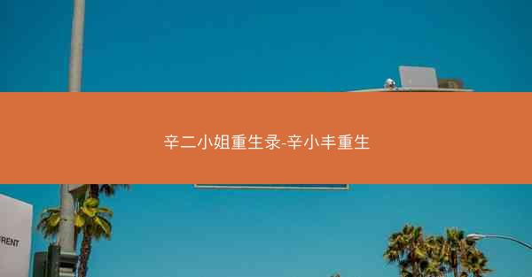 辛二小姐重生录-辛小丰重生