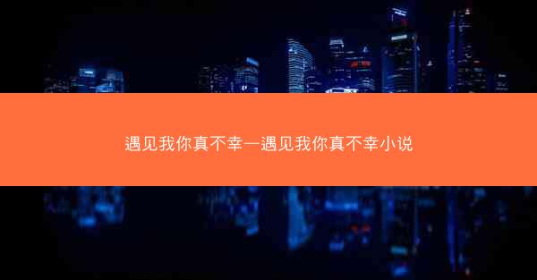 遇见我你真不幸—遇见我你真不幸小说