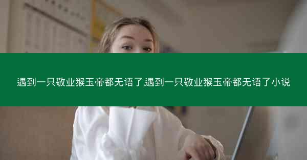 遇到一只敬业猴玉帝都无语了,遇到一只敬业猴玉帝都无语了小说