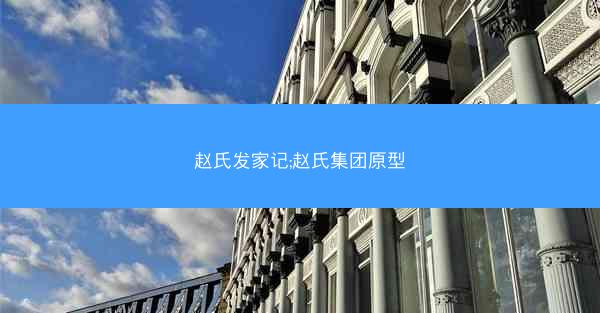 赵氏发家记;赵氏集团原型