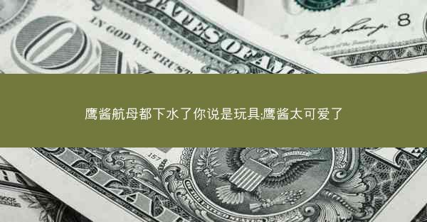 鹰酱航母都下水了你说是玩具;鹰酱太可爱了