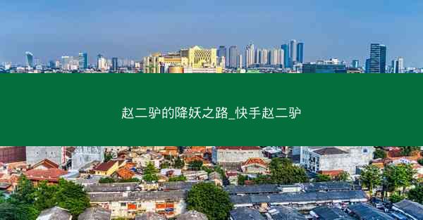 赵二驴的降妖之路_快手赵二驴