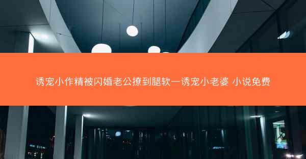 诱宠小作精被闪婚老公撩到腿软—诱宠小老婆 小说免费