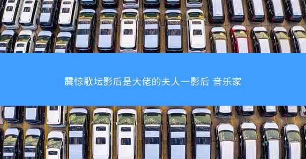 震惊歌坛影后是大佬的夫人—影后 音乐家