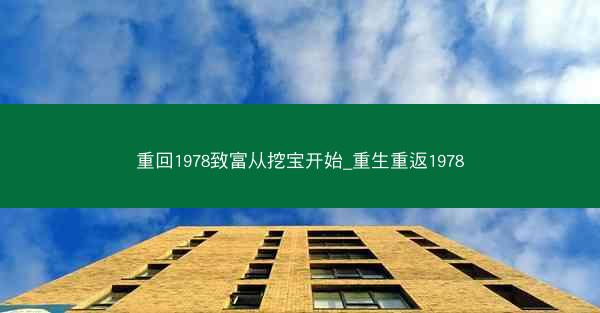 重回1978致富从挖宝开始_重生重返1978