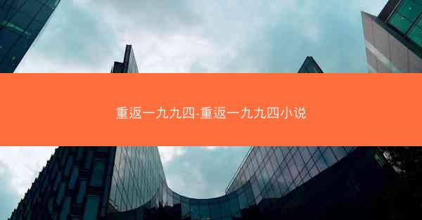重返一九九四-重返一九九四小说