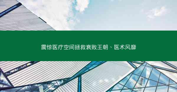 震惊医疗空间拯救衰败王朝、医术风靡