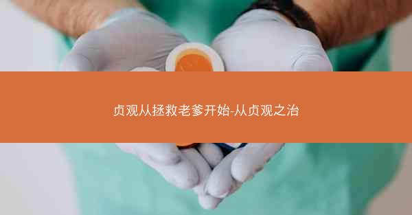 贞观从拯救老爹开始-从贞观之治