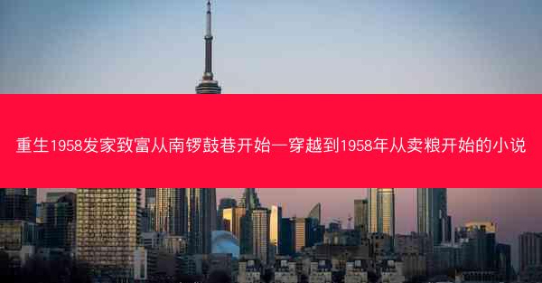 重生1958发家致富从南锣鼓巷开始—穿越到1958年从卖粮开始的小说