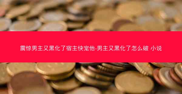 震惊男主又黑化了宿主快宠他-男主又黑化了怎么破 小说