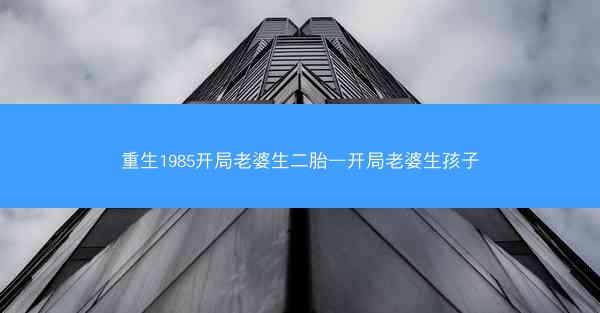 重生1985开局老婆生二胎—开局老婆生孩子