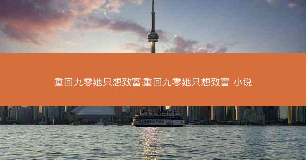 重回九零她只想致富;重回九零她只想致富 小说