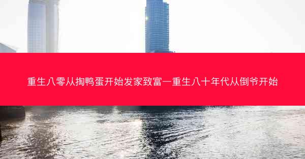 重生八零从掏鸭蛋开始发家致富—重生八十年代从倒爷开始