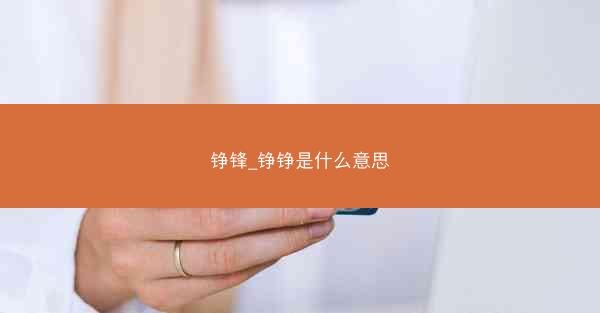 铮锋_铮铮是什么意思