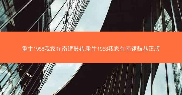 重生1958我家在南锣鼓巷;重生1958我家在南锣鼓巷正版