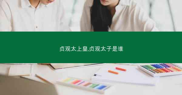 贞观太上皇,贞观太子是谁