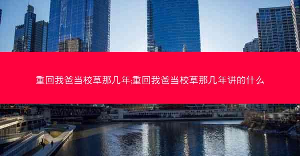 重回我爸当校草那几年;重回我爸当校草那几年讲的什么